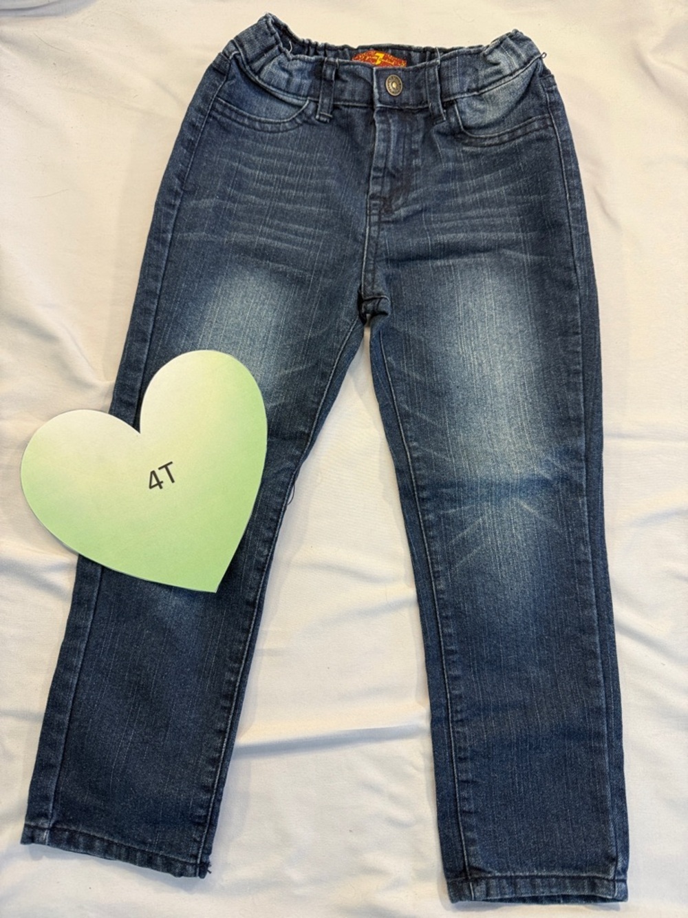 7 for all  mankind - LIKE NEW lightweight denim pants size 4